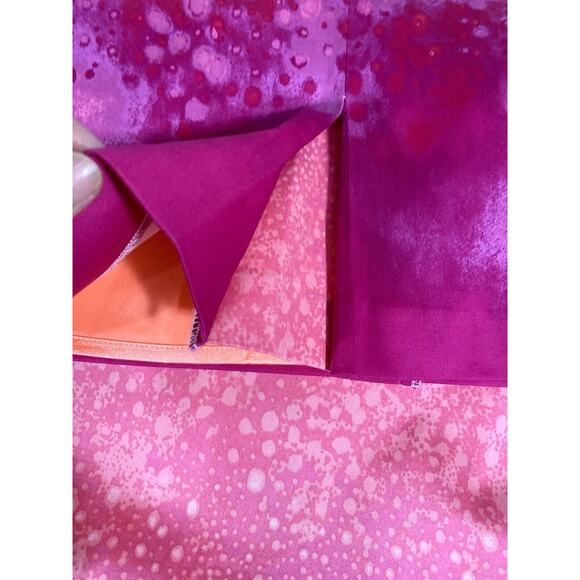 T. TAHARI Rune Full bloom pencil skirt pink berry ombre Sz 2 NWT! - Picture 6 of 12